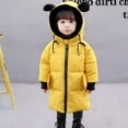 thumbnail image 4 of Lilgiuy Kids Baby Girl Boy Winter Hooded Coat Cloak Jacket Thick Warm Outerwear Clothes, 4 of 6