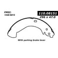 thumbnail image 2 of Centric 111.08151 Centric Brake Shoes Fits select: 2004-2008 CHEVROLET COLORADO, 2004-2008 GMC CANYON, 2 of 4