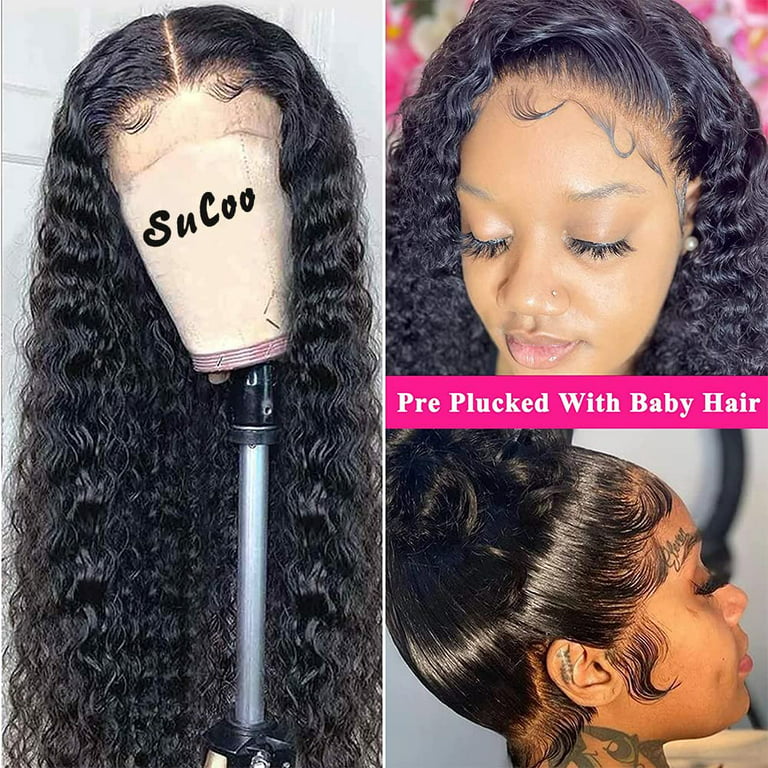  GUSYBG deep wave bob wig afro wigs for black women
