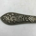 thumbnail image 3 of old tibet silver handcarved Chinese Dragon Phoenix hair hairpin statue, 3 of 3