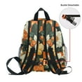 thumbnail image 5 of FORMRS School Backpack with Front Zippered Pocket 12" Student Travel Daypack, Bright Floral, 5 of 6