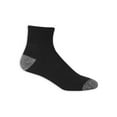 Athletic Works Men's No Show Socks, 24 Pack