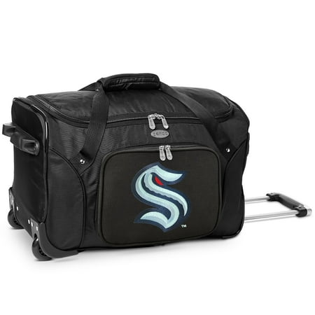MOJO Black Seattle Kraken 22 Wheeled Duffel Bag