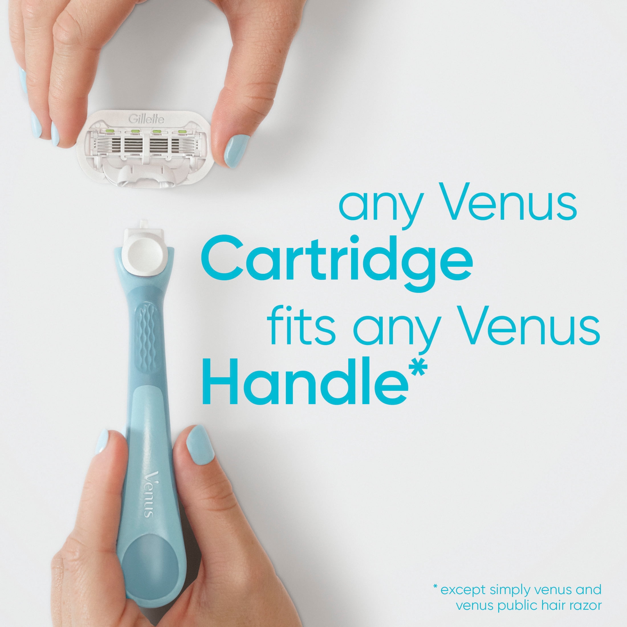 Gillette Venus Extra Smooth Women's Razor Blades, 8 Razor Blade Refills