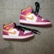 thumbnail image 1 of Ni - ke Ni - ke Air Jordan 1 Mid 'Para Mi Familia' Shoes Youth size 13 C, 1 of 5