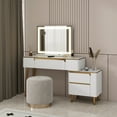 thumbnail image 6 of ELECWISH Vanity Mirror with Led Lights, 3 Colors Modes & Adjustable Brightness, Vanity Makeup Mirrors, 10x Spot Mirror, USB Charging Port(31.5"x 23.6"), 6 of 8