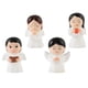 thumbnail image 2 of 4 estatuas de querubín de vinilo vintage para niño y niña, figura de ángel, adorno para el hogar, 2 of 6