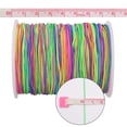 thumbnail image 2 of Elastic Cord 1mm Elastic String, Stretchy Bracelet String 328 Feet Colorful Elastic Beading Cord Stretchy String for Bracelets, Necklace, Jewelry Making and Crafts, 2 of 9