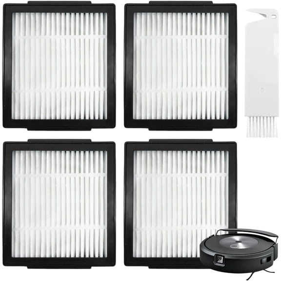 4 Pack Hepa Filter Filters Replacement For irobot Roomba J7  Combo (Not For J7 /J7） Robotic Vacuum Parts…