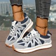 thumbnail image 2 of YLYL Women's Sneakers Lace up Non-Slip Memory Foam Fashion Casual Running Walking Tennis Shoes, 2 of 9