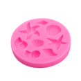 thumbnail image 2 of 1 molde de silicona para fondant con temática marina, concha de mar, estrella de mar, coral, moldes para hornear para decoración de tartas, chocolate, caramelo, arcilla polimérica, manualida, 2 of 4