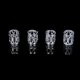 thumbnail image 5 of Puños de trenza de pelo coloridos, 50 piezas de anillos de trenza de pelo de metal ajustables Puños de trenza de pelo ajustables Rendimiento inigualable, 5 of 8