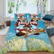 thumbnail image 2 of TaleSpin Conjunto de sábanas temático, trío de piezas, cómodo y amigable con la piel, diseño único, regalo de decoración para el hogar para familiares, amigos y fans,135cm *200cm, 2 of 6