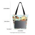 thumbnail image 2 of Lsque Sanrio Pattern Beach Tote,Shoulder Handbag,Spacious Tote Bag,Lightweight Travel Bag,Versatile Shopping Bag, 2 of 4