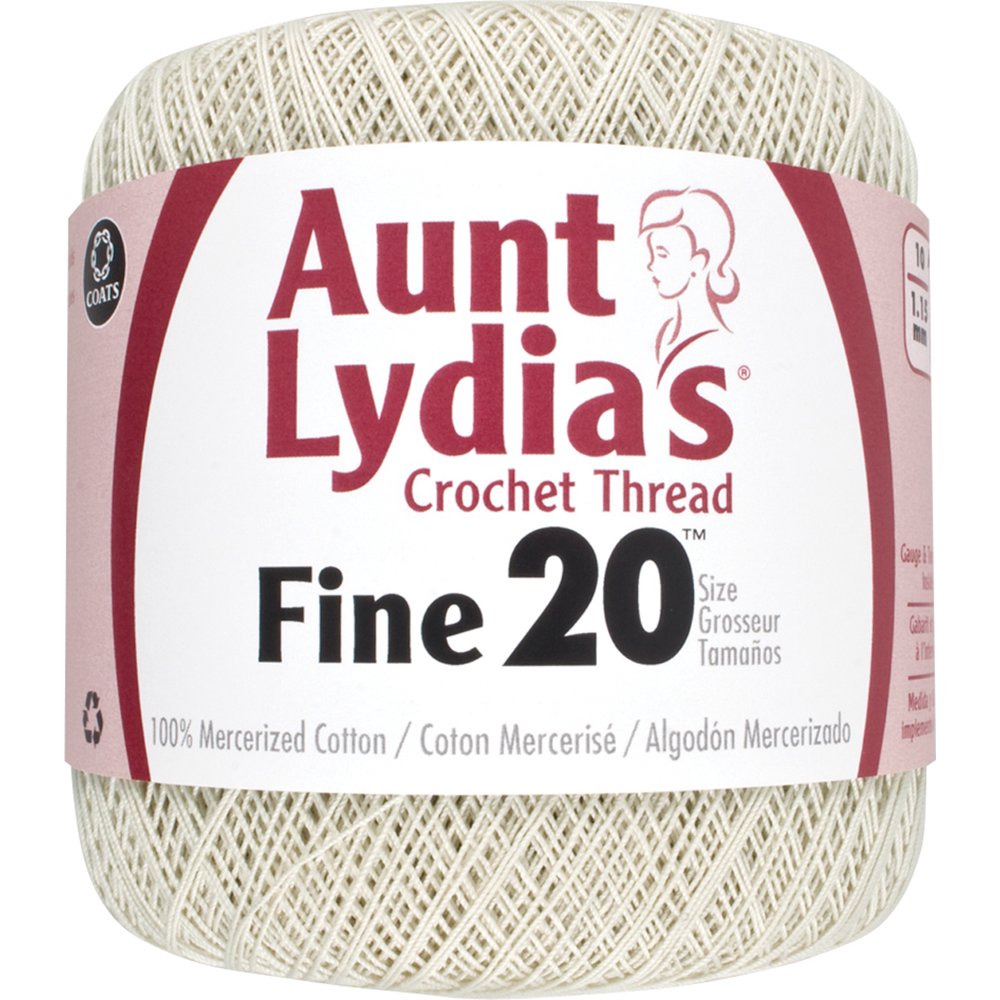 Aunt Lydia's Crochet Cotton Thread - Walmart.com - Walmart.com