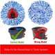 thumbnail image 2 of Paquete de 6 cabezales de repuesto Spin Mop para Ocedar RinseClean, 2 of 6