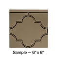 thumbnail image 1 of FASÄDE Monaco Decorative Vinyl Backsplash Panel in Argent Bronze (6X6 Inch Sample), 1 of 5