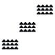 thumbnail image 1 of Bewildely 12 unids/set antideslizante y rizador solución pinzas último y pisos almohadillas antideslizantes alfombra cintas triángulos negros Type1 NO1, 1 of 6