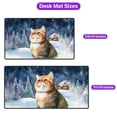 thumbnail image 5 of Hello Winter Exotic Shorthair Welcome Snowy Night Watercolor Vintage Desk Mat Full Keyboard Mouse Pad Cat Lover Kitten Owner Gifts Large Mousepad - 01011, 5 of 5