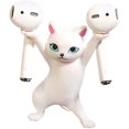 thumbnail image 1 of Dance Cat Soporte para auriculares Soporte para auriculares Accesorios para Apple Airpods, Soportes y perchas para auriculares inalámbricos Cat, Soporte para auriculares Enchanting Cat, Creativ kaili Sencillez, 1 of 5
