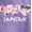 Purple Scuba Sweatshirt, variant on K Pop Demon Hunters Huntrix Girls Graphic Fleece Crewneck Sweatshirt, Sizes 4-16