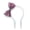 Holographic, variant on Sequin Bow Headband with Pearl Earring Pendants for Girls - 1 Pack - Summer Crystal