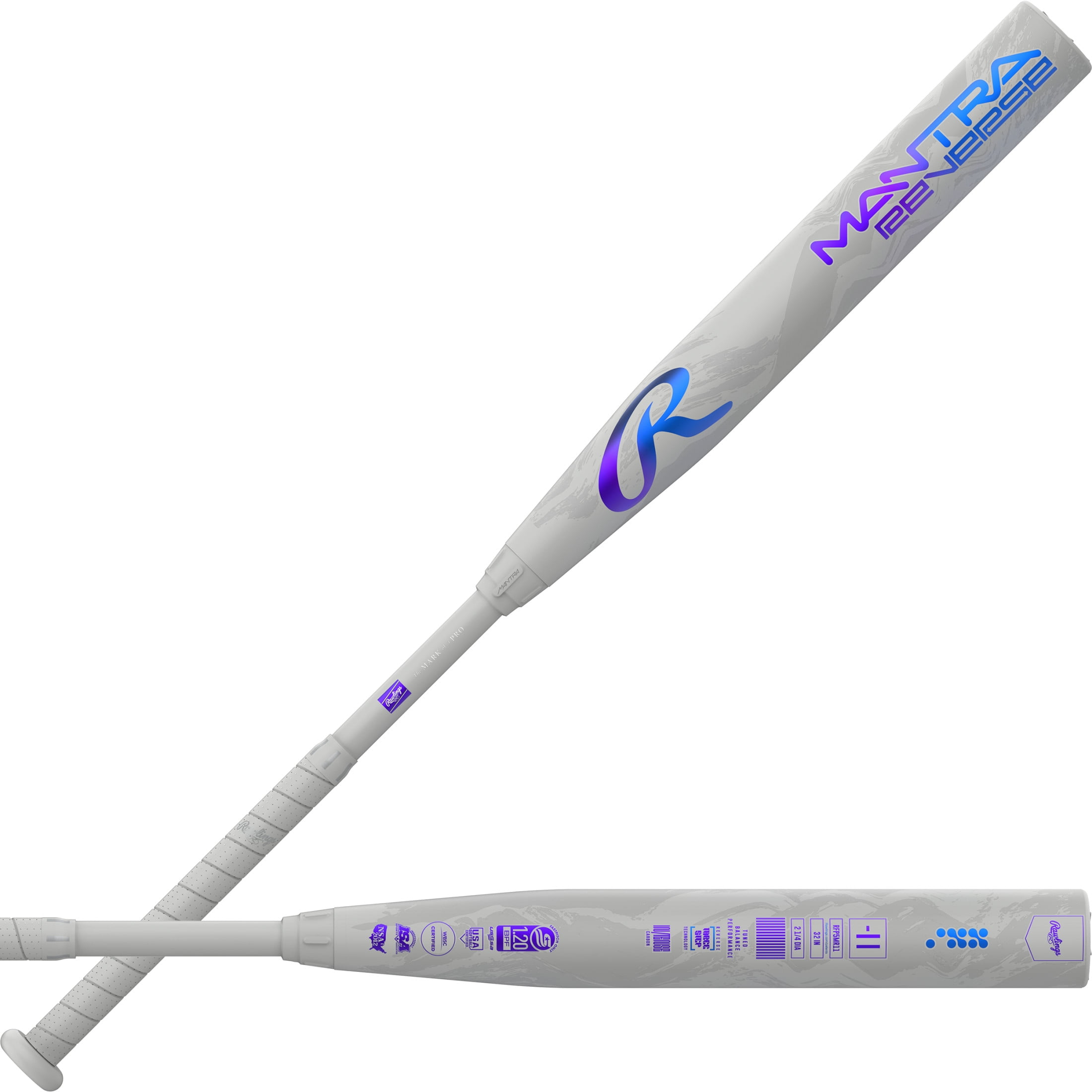 Rawlings | 2026 | Mantra Reverse Fastpitch Softball Bat |2 1/4 Barrel | 33-Inch | -11