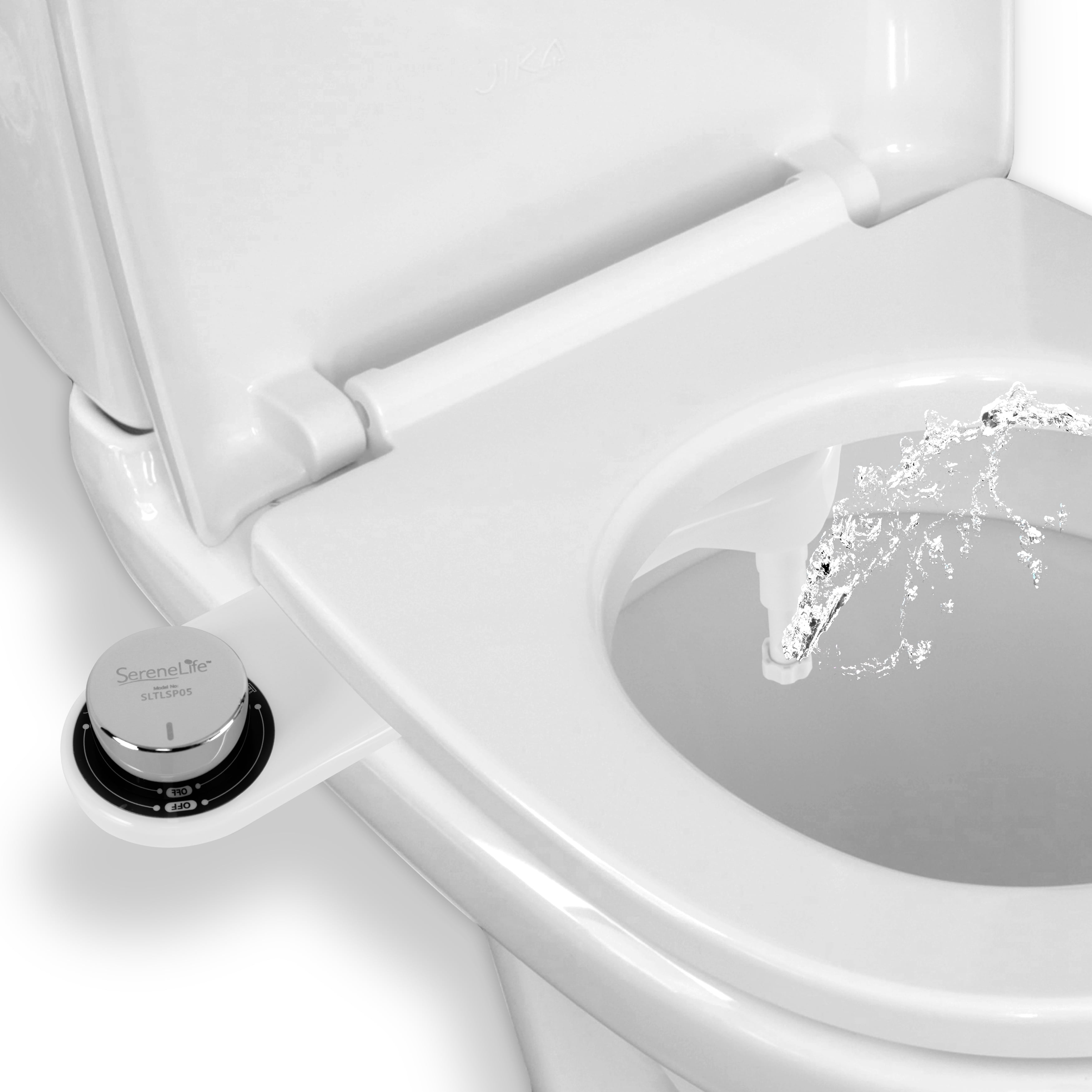 7/8 Bidet Fresh Water Spray Mechanical Non-Electric Bidet Toilet Seat US Stock 