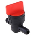 thumbnail image 1 of 1/4" Shut Off Valve Fuel Gas Tank Cut Off S Garden Lawn Mower Accessory2pc-red, 1 of 4