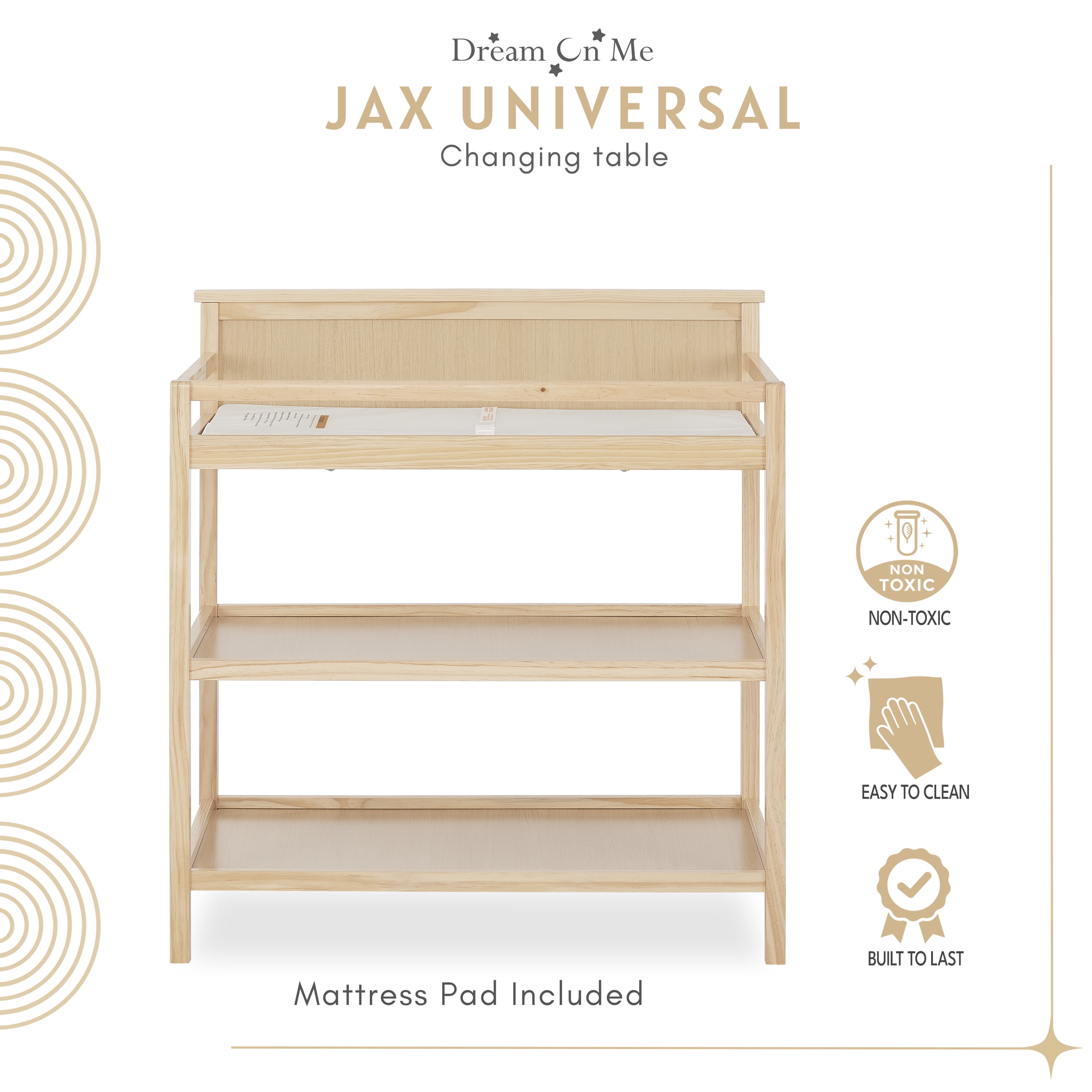 Dream on me cheap jax universal changing table