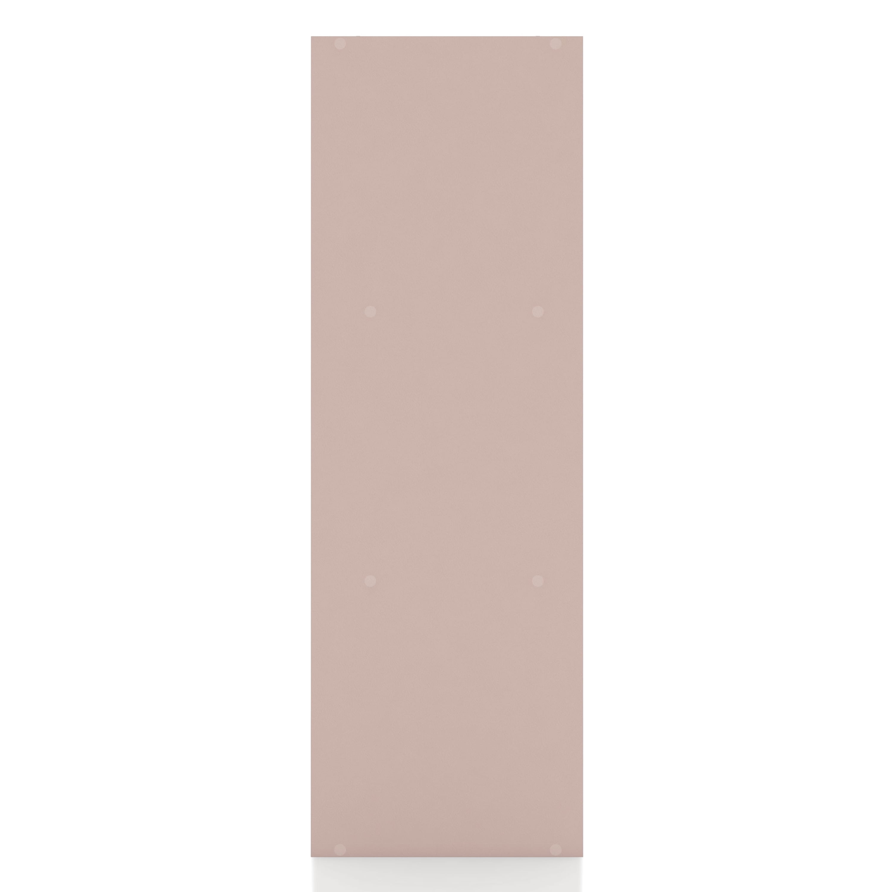 Furniture of America Brooks Stackable 6-Cube Wood Light Pink Kids Bookcase