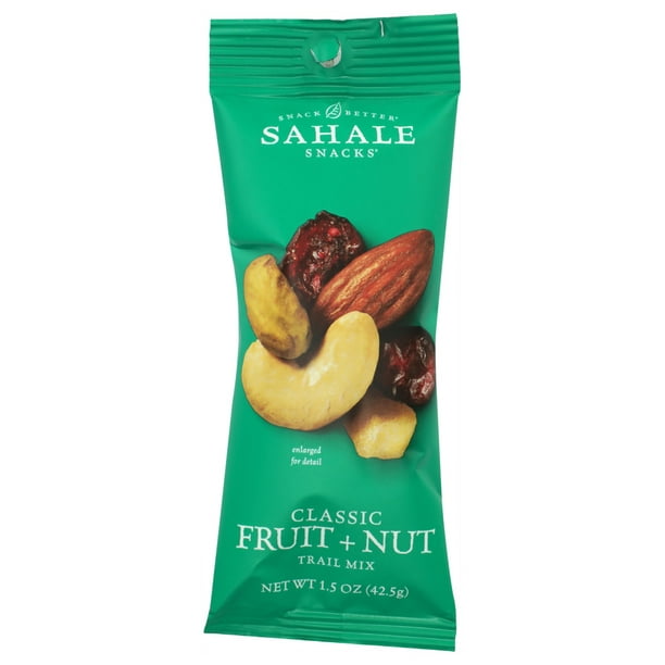 Sahale Snacks Trail Mix Classic Fruit And Nut Blend, 1.5 Oz Walmart