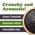 thumbnail image 5 of Organic Toasted Black Sesame Seeds, 8 Ounces – No-GMO, Vegan, Kosher, Bulk - by Food to Live, 5 of 7