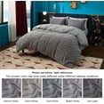 thumbnail image 5 of Queen Hair and Skin Satin Pillowcase - 2 Pack Dark Gray Silk Pillowcases 20" x 30" - 2 Pack Satin Pillowcases with Wrap Closure, 5 of 5