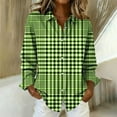 thumbnail image 2 of Women's Blouse Business Casual Work Shirts Loose Long Sleeve Fashion Outfits Trendy Winter Clothing, 2 of 3