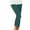 Z01-Green, variant on BYHONG Leggings for WomenWomen Comfortable Thigh Slimmer Elasticity Cropped Pleated Pants Grey Leggings for Women XS