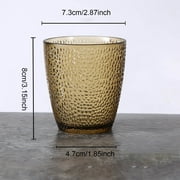 Acrylic Drinking Glasses,Acrylic Glasses Drinkware, Unbreakable Tumblers Drinking Glass, Multi-Color Cups Reusable Glassware For Kitchen Picnic Party Juice (8 Oz)