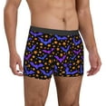 thumbnail image 5 of Men's Boxer Briefs, halloween bat star Soft Comfy Mens Underwear Boxer Briefs Breathable With Widen Waist, 5 of 7