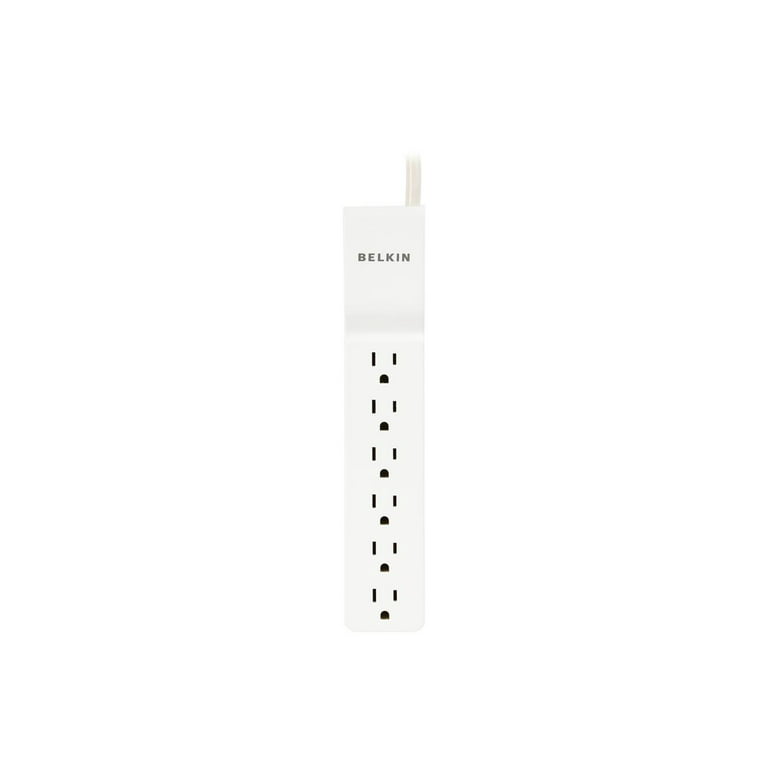 Buy the Belkin BSV604 Power Surge Protector - 6 Outlet - 2m Cord w