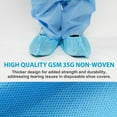 thumbnail image 2 of 200PCs 100% Latex Free Anti-Slip Disposable Non-Woven PP Shoes Cover by VASTMED | Shoe & Boot Covers for Indoors | Durable, Non-Slip, Treads, Water Resistant, 2 of 7