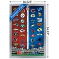 thumbnail image 3 of NFL League - Logos 22 Wall Poster, 14.725" x 22.375" Framed, 3 of 6
