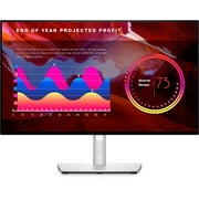 Dell U2422H UltraSharp 23.8 Widescreen LCD Monitor - Black, Silver
