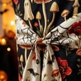 thumbnail image 3 of 1PCS Halloween Chair Cover, Elastic Stretch Ghost & Jack-o'-lantern Print Chair Protector, Chair Slipcover for Indoor Dinner Table Decor, 3 of 7
