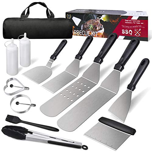 12PCS Griddle Accessories Set Professional Barbecue Tool Kit 