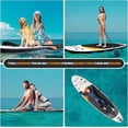 thumbnail image 5 of Inflatable Stand Up Paddle Board – Simple Premium SUP for All Skill Levels, Paddle Boards for Adults & Youth, Blow Up Stand-Up Paddleboards with Accessories & Backpack, Surf Control, Black, 5 of 6