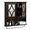 Brown, variant on Superjoe Over The Toilet Storage Cabinet, Farmhouse Storage Cabinet Over Toilet with Sliding Barn Door, Home Space-Saving Toilet Rack, Behind Toilet Bathroom Organizer for Bathroom, White