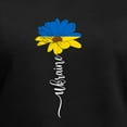 thumbnail image 3 of CafePress - Ukraine Flag Sunflower Vintage Ukrainian S T Shirt - Women's V-Neck Dark T-Shirt, 3 of 4