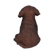 Hi-Line Gift Ltd. Chocolate Labrador Puppy