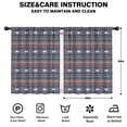 thumbnail image 2 of Blackout Kids Curtains,Boho Bohemia Geometric Line Art Childrens Insulated Curtains Set Of 2,Bedroom Essentials,Toddler Room Decor 42"x54"(106x137cm), 2 of 4