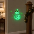 thumbnail image 2 of ShaoXinWan Christmas Luminous Wall Stickers, Glow Snowman Snowflake Self Adhesive Decal, Christmas Decorations Indoor for Bedroom, Window and Wall, 2 of 7